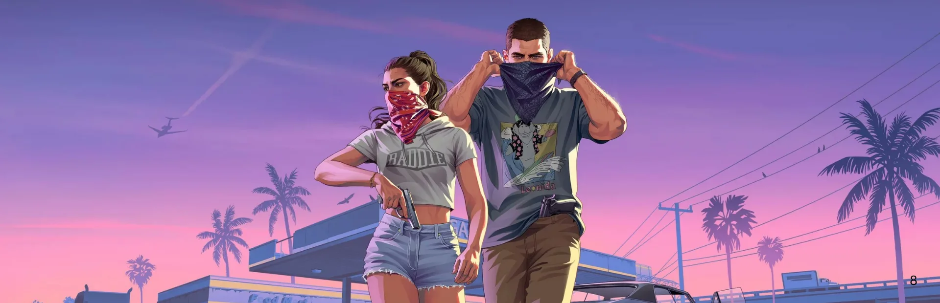 GTA 6 Releases New Jason and Lucia Artwork