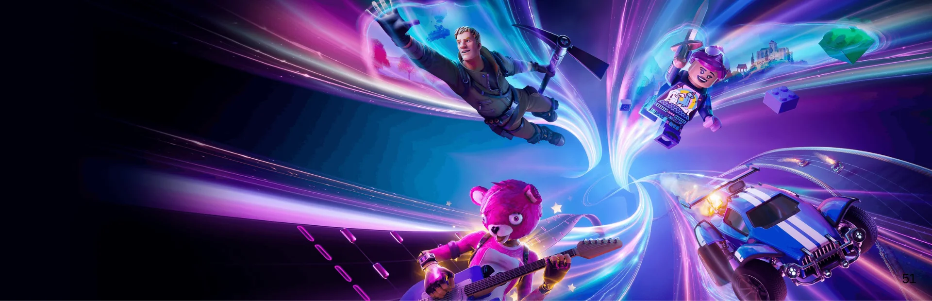 Fortnite Reveals Sora, Crash, Spyro, Mega Man and More for Override