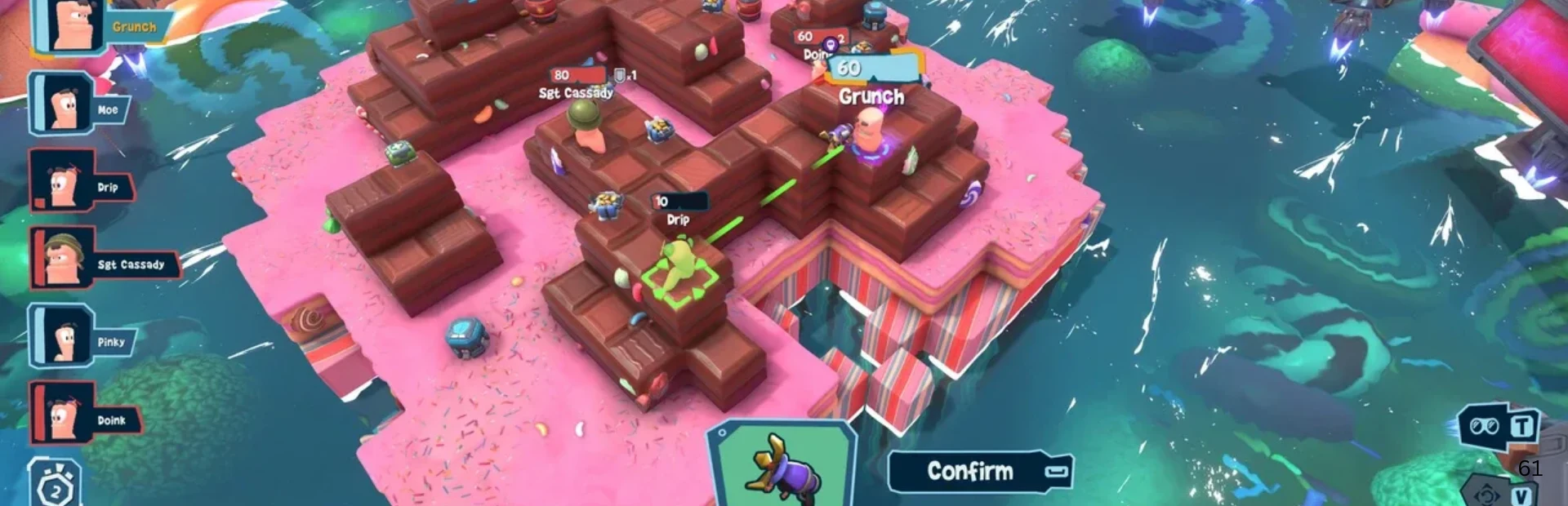 Leaked XCOM-like Worms game is now official as Worms: Galactic Tactics