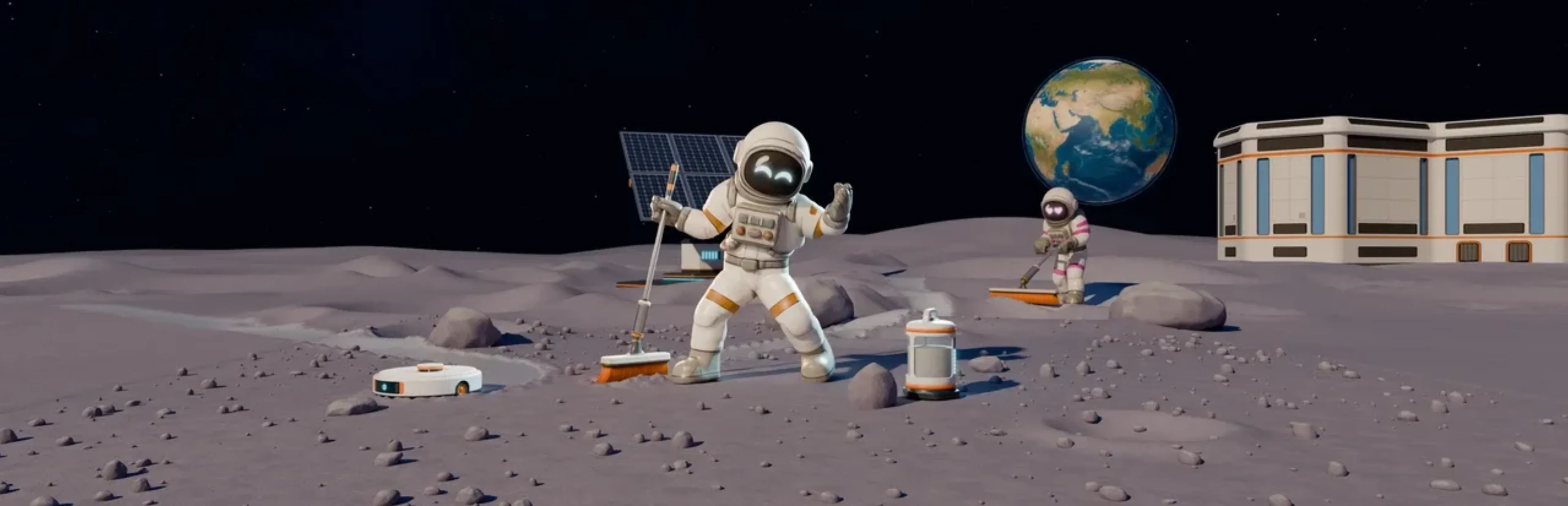 Moon Sweepers Launches on Steam With 16-Player Co-Op and a Toothbrush